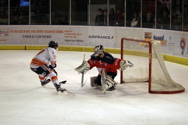Photo hockey match Angers  - Epinal  le 27/11/2015