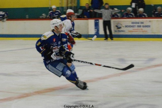 Photo hockey match Avignon - Valence le 17/01/2009