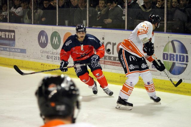 Photo hockey match Angers  - Epinal  le 27/11/2015