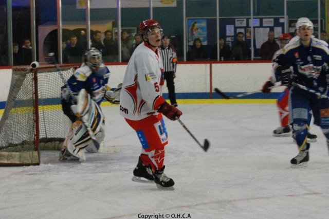 Photo hockey match Avignon - Valence le 17/01/2009