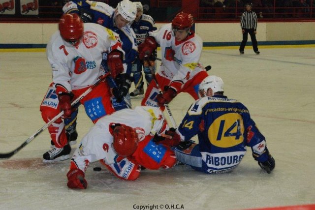 Photo hockey match Avignon - Valence le 17/01/2009