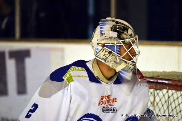 Photo hockey match Courbevoie  - Courchevel-Méribel-Pralognan le 28/11/2015