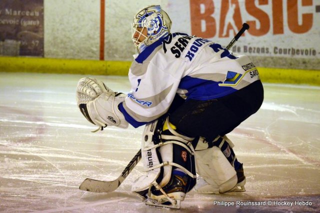 Photo hockey match Courbevoie  - Courchevel-Méribel-Pralognan le 28/11/2015