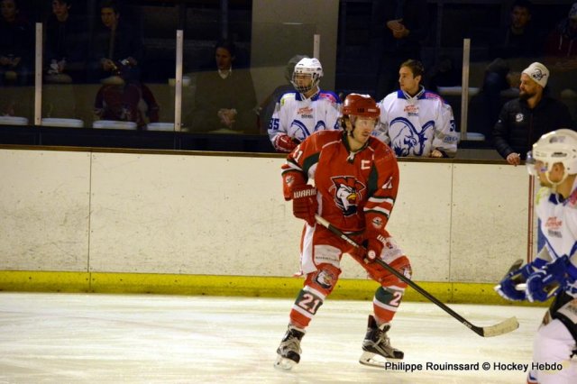 Photo hockey match Courbevoie  - Courchevel-Méribel-Pralognan le 28/11/2015