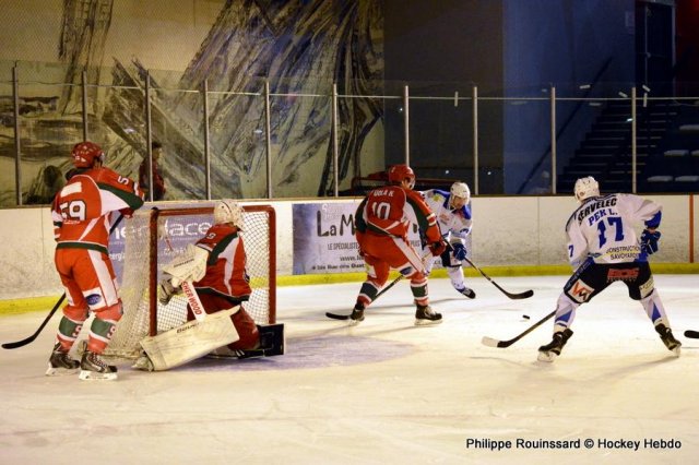 Photo hockey match Courbevoie  - Courchevel-Méribel-Pralognan le 28/11/2015