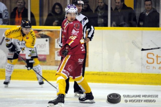 Photo hockey match Dijon  - Rouen le 01/12/2015