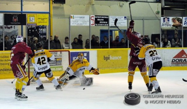 Photo hockey match Dijon  - Rouen le 01/12/2015