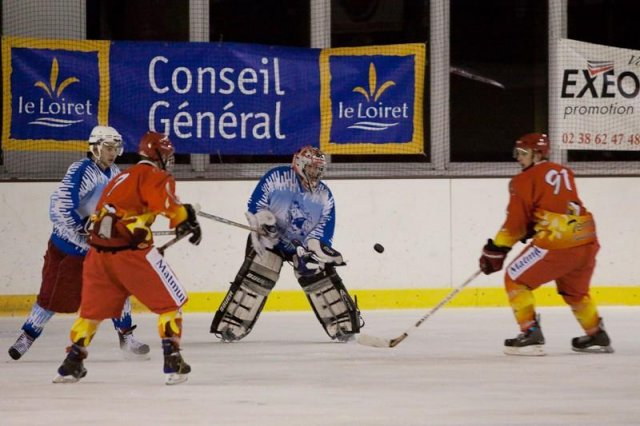 Photo hockey reportage D3 - Play off : Orléans - Le Havre