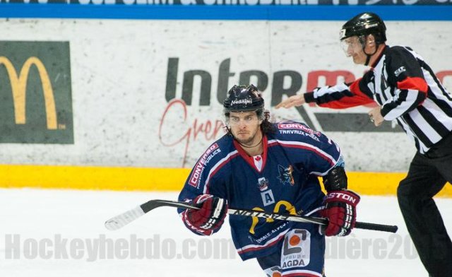Photo hockey match Grenoble  - Epinal  le 04/12/2015