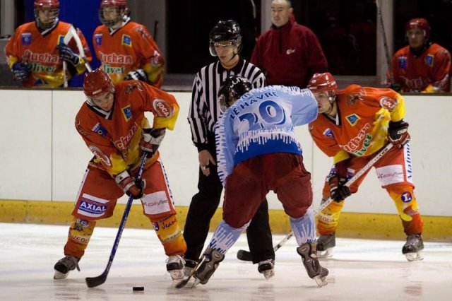 Photo hockey reportage D3 - Play off : Orléans - Le Havre