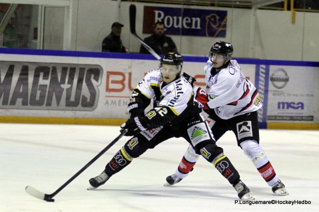 Photo hockey match Rouen - Briançon  le 11/12/2015