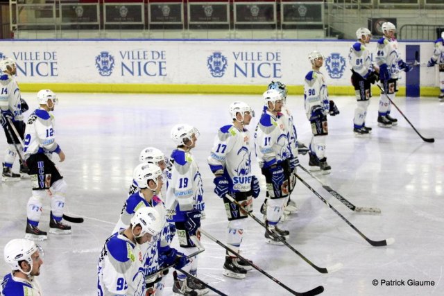 Photo hockey match Nice - Courchevel-Méribel-Pralognan le 12/12/2015