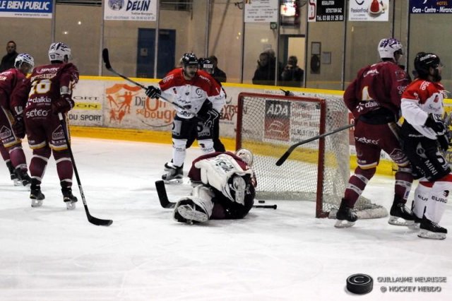 Photo hockey match Dijon  - Angers  le 12/12/2015