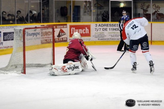 Photo hockey match Dijon  - Angers  le 12/12/2015