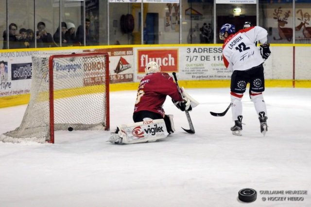 Photo hockey match Dijon  - Angers  le 12/12/2015