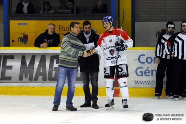 Photo hockey match Dijon  - Angers  le 12/12/2015