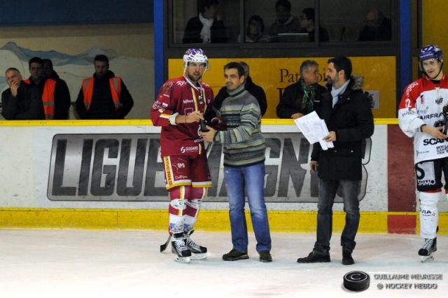 Photo hockey match Dijon  - Angers  le 12/12/2015
