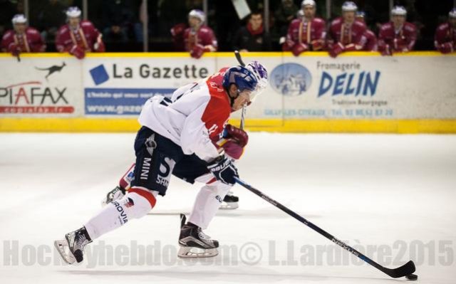 Photo hockey match Dijon  - Angers  le 12/12/2015