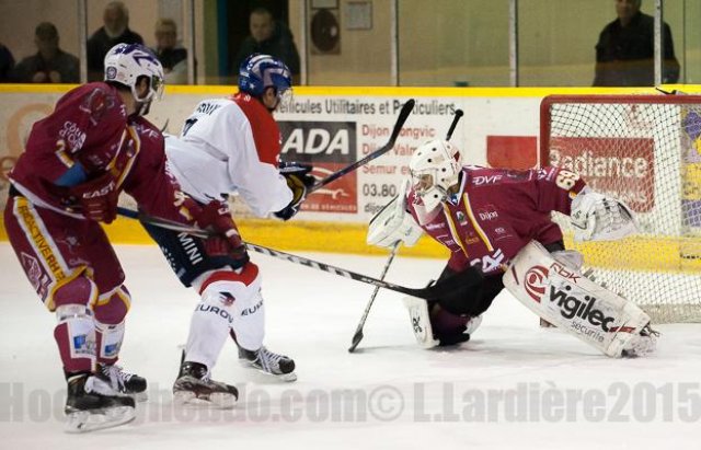 Photo hockey match Dijon  - Angers  le 12/12/2015
