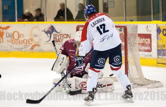 Photo hockey match Dijon  - Angers  le 12/12/2015