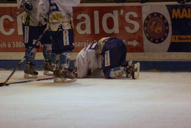 Photo hockey match Angers  - Dijon  le 20/01/2009