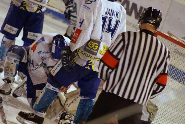 Photo hockey match Angers  - Dijon  le 20/01/2009