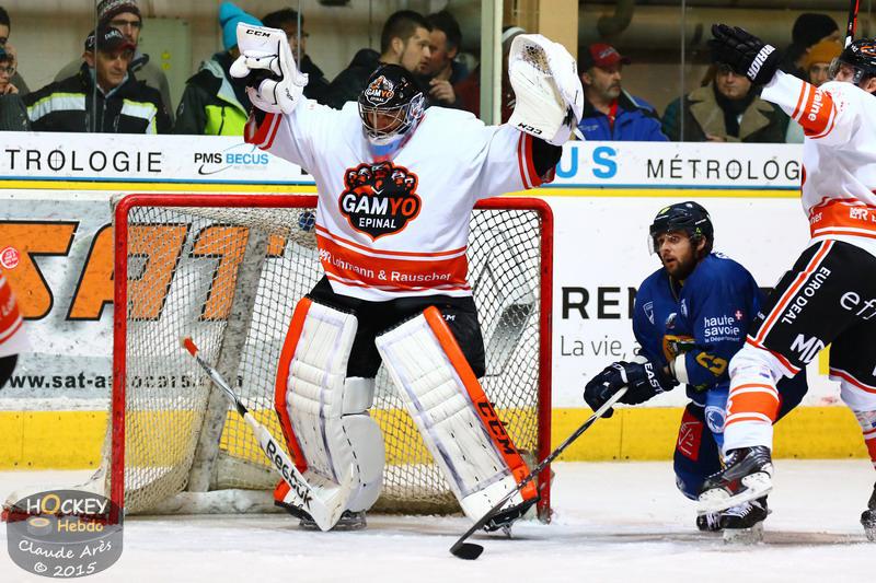 Chamonix  2 - 3 Epinal 