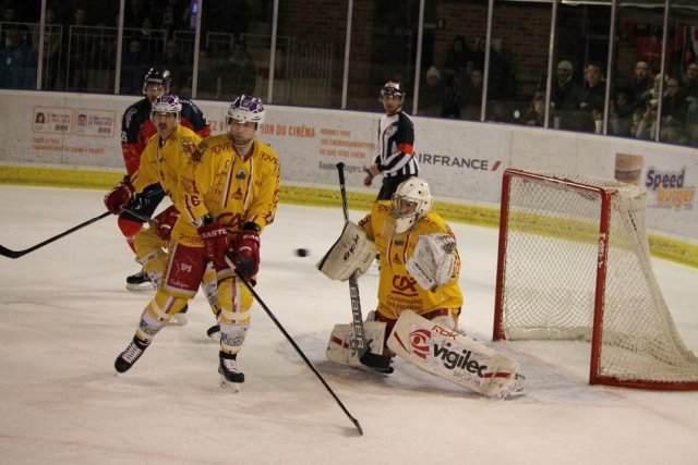 Photo hockey match Angers  - Dijon  le 23/12/2015