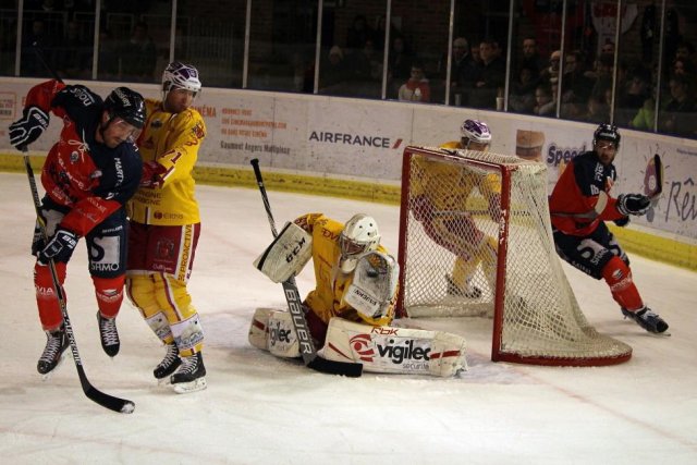Photo hockey match Angers  - Dijon  le 23/12/2015