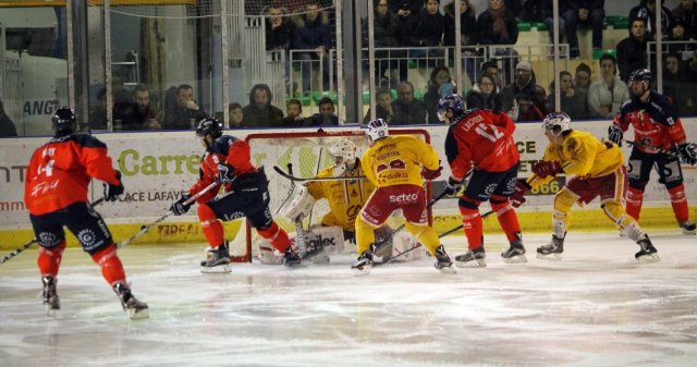 Photo hockey match Angers  - Dijon  le 23/12/2015