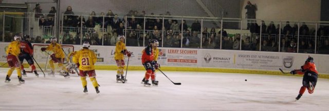 Photo hockey match Angers  - Dijon  le 23/12/2015