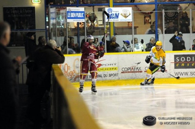 Photo hockey match Dijon  - Strasbourg  le 27/12/2015