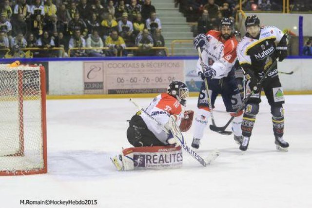 Photo hockey match Rouen - Angers  le 27/12/2015
