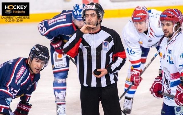 Photo hockey match Grenoble  - Lyon le 30/12/2015