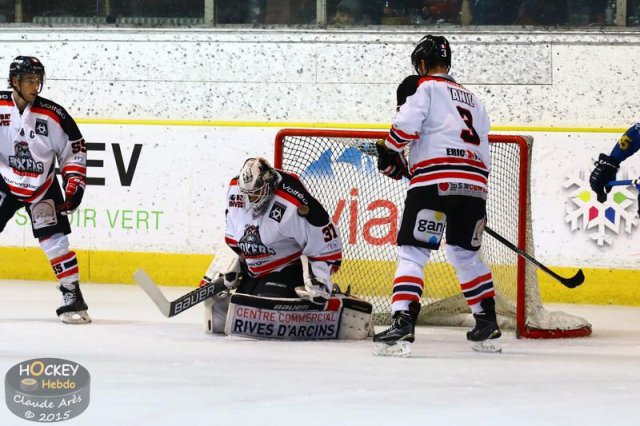 Photo hockey match Chamonix  - Bordeaux le 30/12/2015