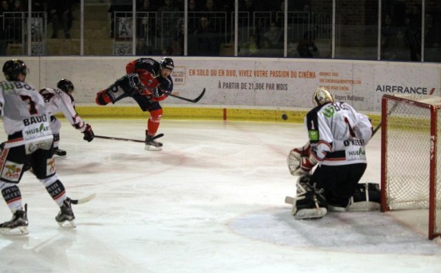 Photo hockey match Angers  - Amiens  le 30/12/2015