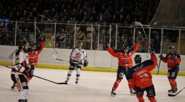 Photo hockey match Angers  - Amiens  le 30/12/2015