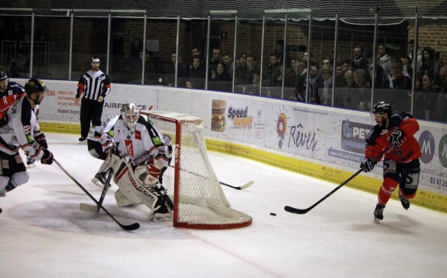 Photo hockey match Angers  - Amiens  le 30/12/2015