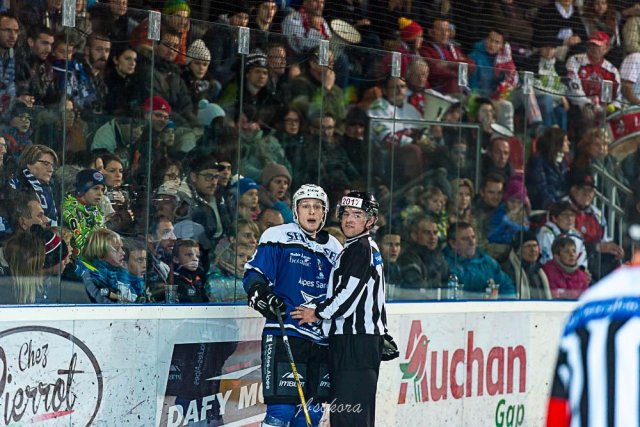 Photo hockey match Gap  - Briançon  le 30/12/2015