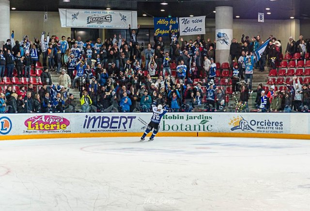 Photo hockey match Gap  - Briançon  le 30/12/2015