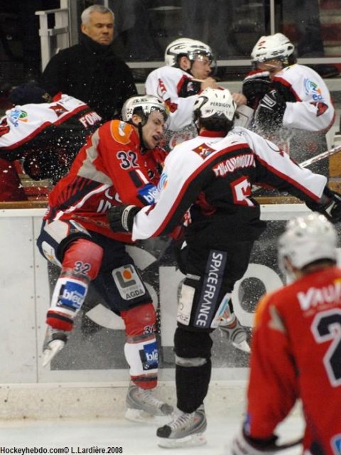 Photo hockey match Briançon  - Grenoble  le 30/12/2008