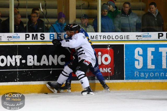 Photo hockey match Chamonix  - Brest  le 06/01/2016