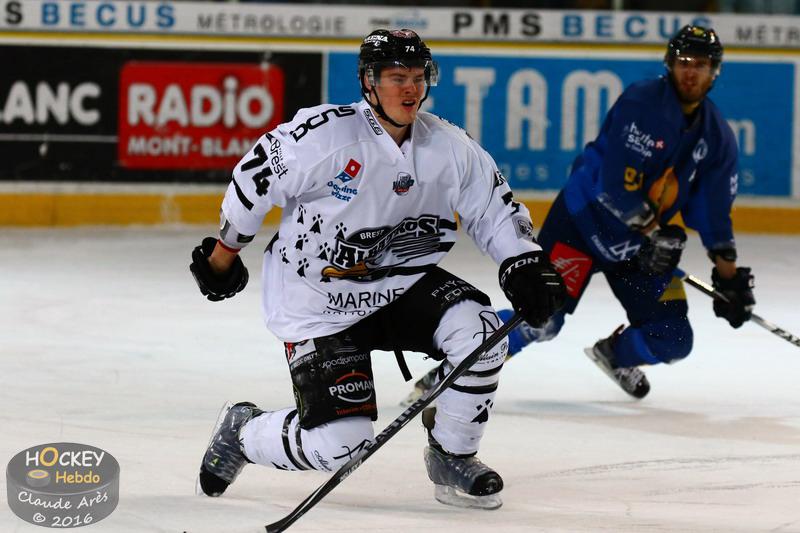 Chamonix  2 - 3 Brest 