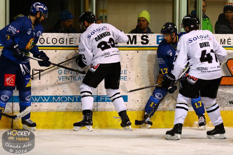 Chamonix  2 - 3 Brest 