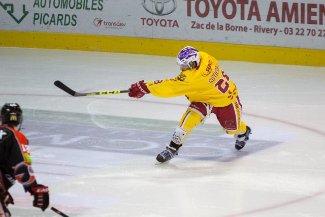 Photo hockey match Amiens  - Dijon  le 06/01/2016