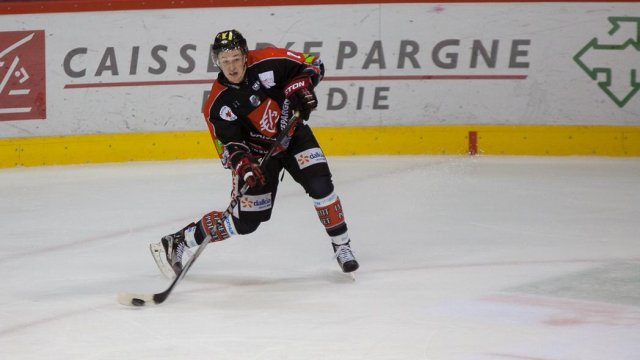 Photo hockey match Amiens  - Dijon  le 06/01/2016