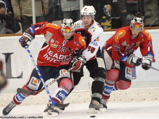 Photo hockey match Briançon  - Grenoble  le 30/12/2008