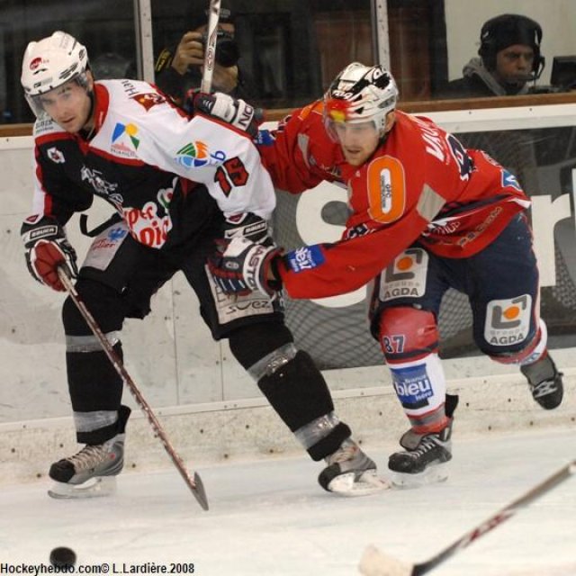 Photo hockey match Briançon  - Grenoble  le 30/12/2008