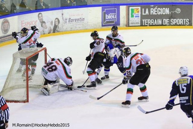 Photo hockey reportage Finale Conti Cup J1 Match1 : Tychy surprend Herning