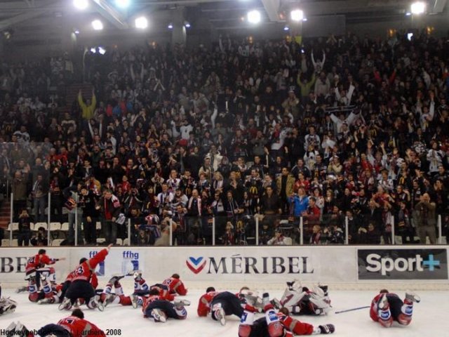 Photo hockey match Briançon  - Grenoble  le 30/12/2008